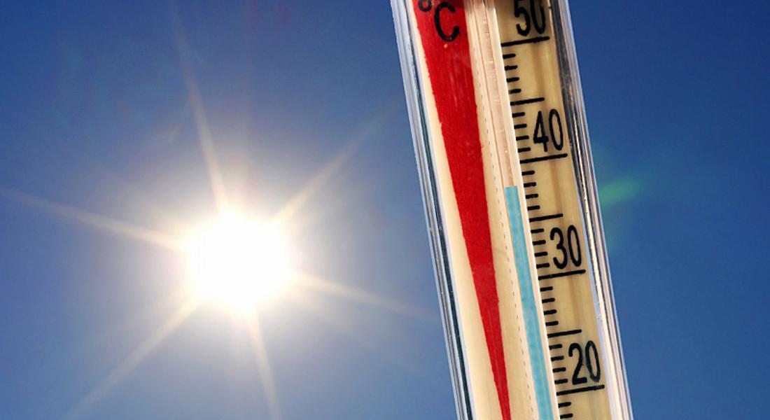  Топлото време продължава, живакът скача до 36°