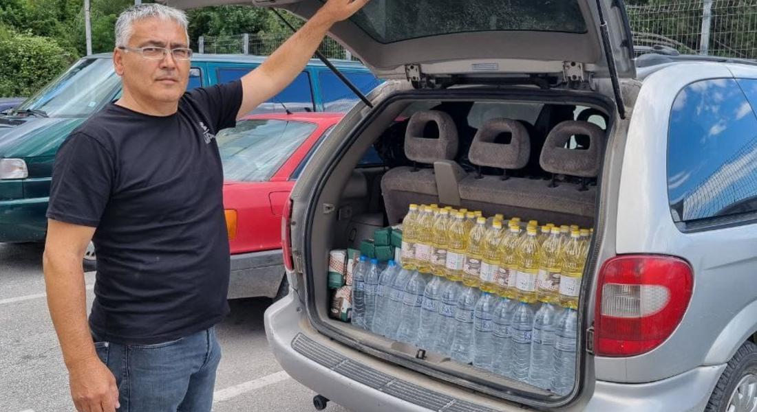 Местната структура на ПП “Има Такъв Народ” - Смолян, съвместно с доброволци и симпатизанти започнаха инициатива по събиране на средства и помощи за пострадалите от наводненията в Карловско