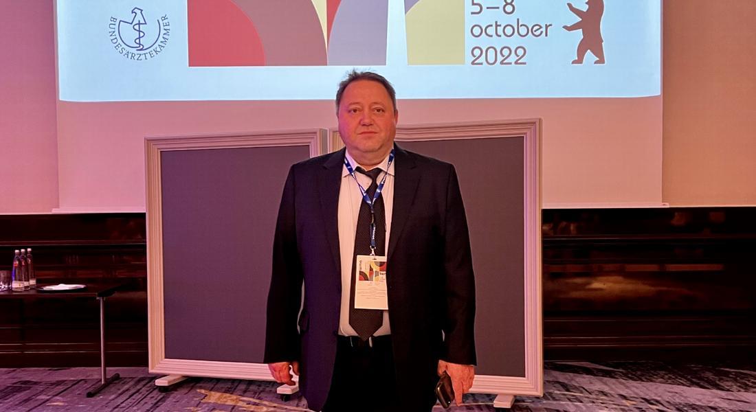 ПРЕЗИДЕНТЪТ НА ЮЕМФ - ПРОФ. АНДРЕЙ КЕХАЙОВ ПРЕДСТАВЯ БЪЛГАРИЯ НА ГЕНЕРАЛНАТА АСАМБЛЕЯ НА СВЕТОВНАТА МЕДИЦИНСКА АСОЦИАЦИЯ