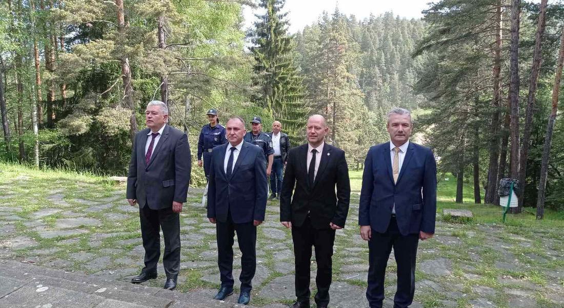 Ръководството на ОД МВР участва в тържественото честване на Деня на Ботев
