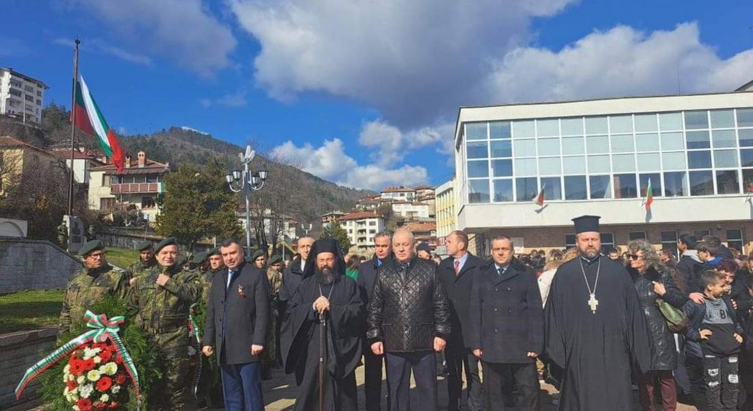 СМОЛЯН ТЪРЖЕСТВЕНО ОТБЕЛЯЗА 146 ГОДИНИ ОТ СВЕЩЕНАТА БЪЛГАРСКА СВОБОДА