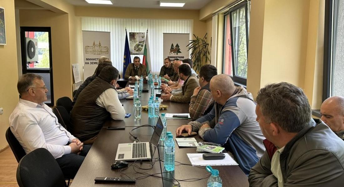В ЮЦДП се проведе проверка за готовността за предотвратяване на пожари в горските територии