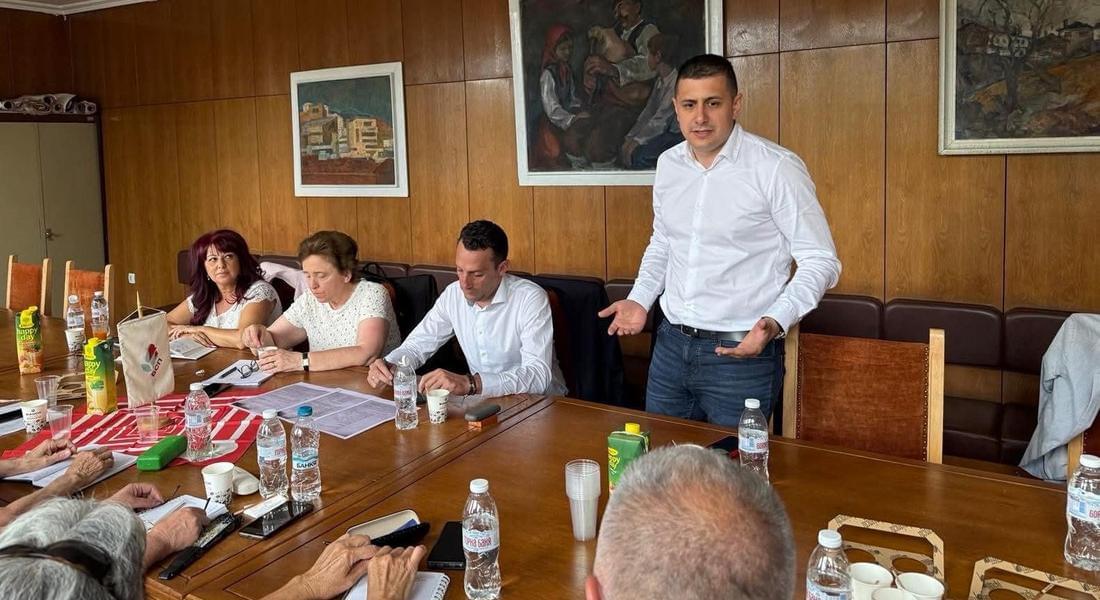 Ръководството на БСП и представители на правителството посетиха област Смолян