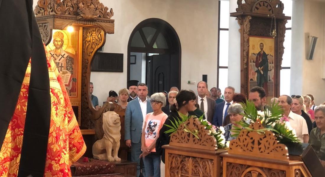 Областният управител Захари Сираков беше официален гост на Храмовия празник на „Св. Висарион Смоленски“