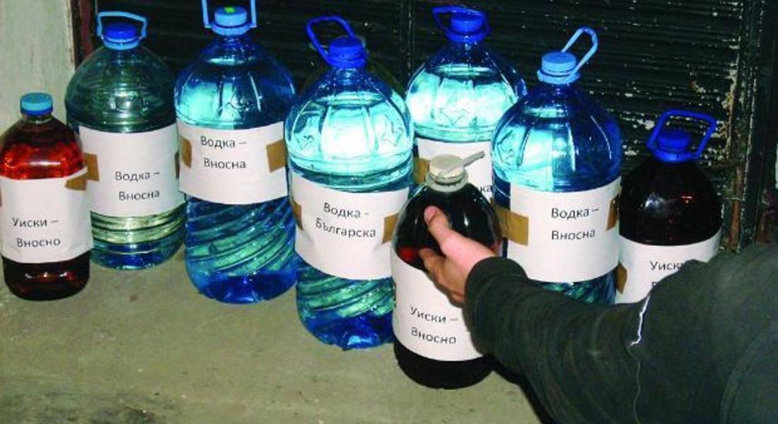 Иззеха 300 литра водоалкохолна смес край Доспат