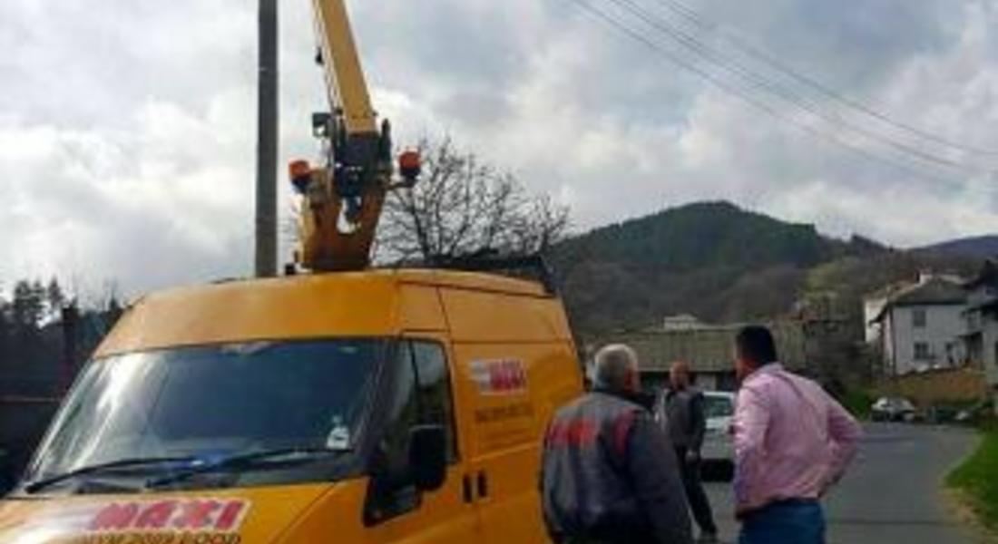 В община Неделино започна подмяната на уличното осветление 