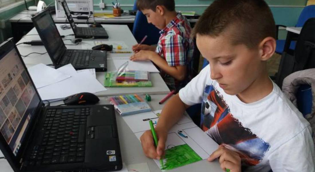 ЛЯТНА ТВОРЧЕСКА АКАДЕМИЯ, 2017 г. в училището в Грохотно