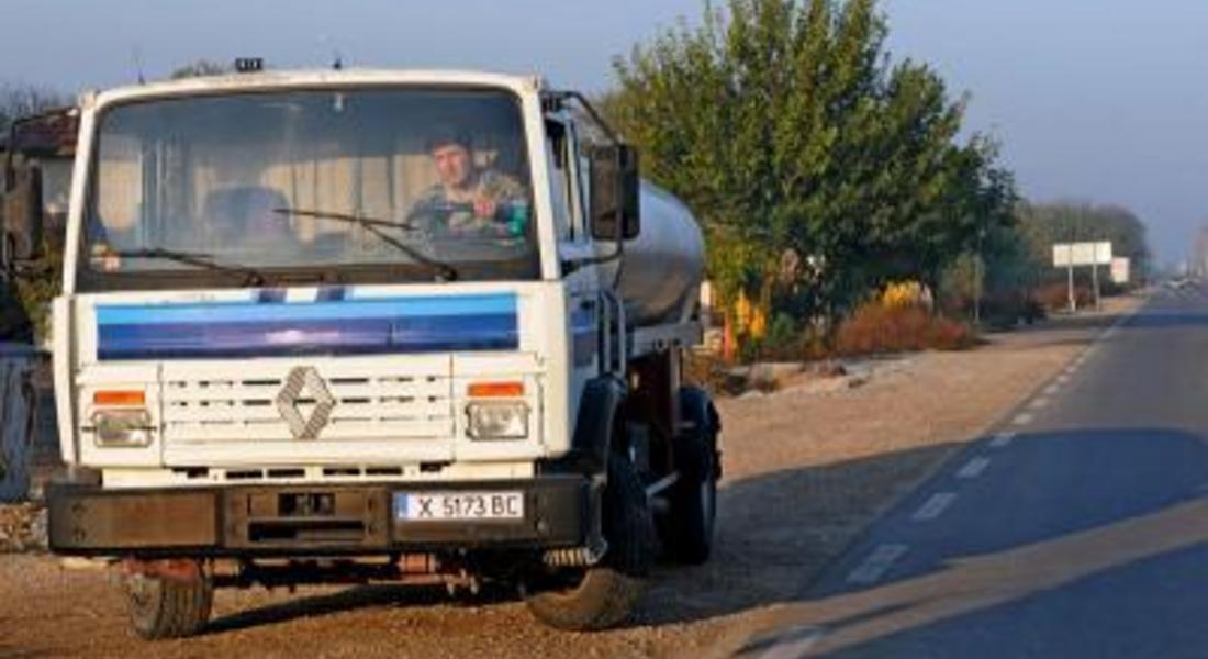 Цистерна се преобърна на пътя Соколовци-Смолян