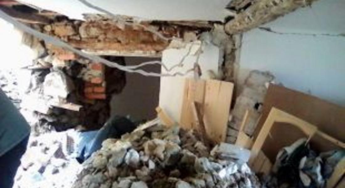 Свлачище събори къщата на шестчленно семейство
