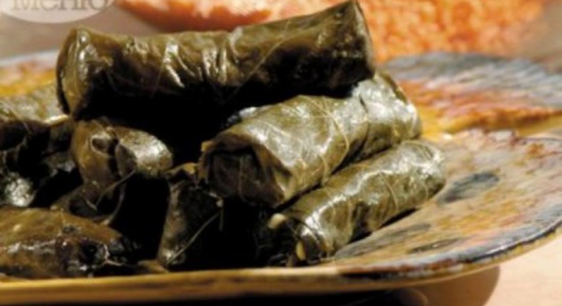 Лозови сарми с леща и ориз