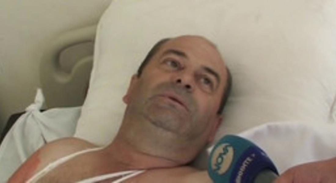 Нападнатият от мечка: Захапа ме за ръката