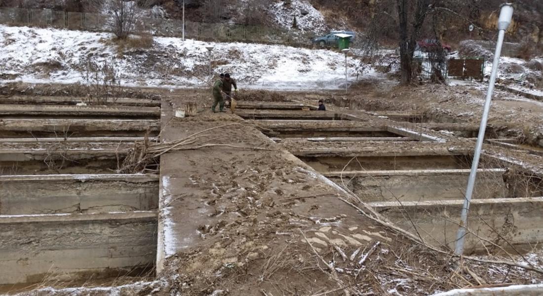4 тона пъстърва отнесе река Арда
