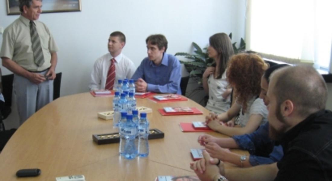 37 студенти ще участват в стажантската програма на EVN Bulgaria „Младежи с бъдеще”