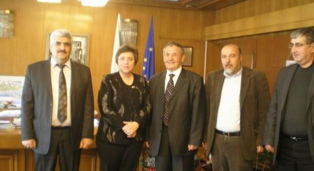 Кметът на Паранести се срещна с Дора Янкова