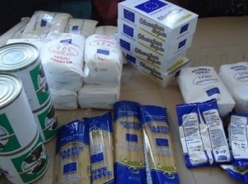 Започна раздаването на хранителни продукти и в община Мадан 
