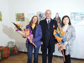  В  Широка лъка откриха  изложба-живопис и графика, посветена на Трети март   