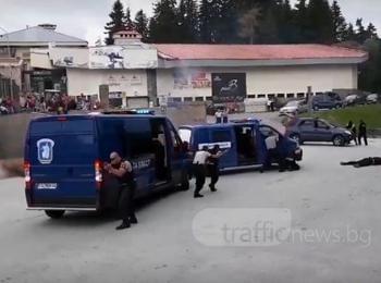 Стрелба в Пампорово: Униформени обезвредиха опасни престъпници  