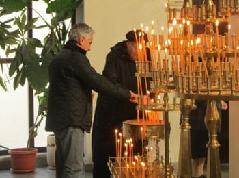 Архимандрит Висарион оглави светата Божествена Литургия на Рождество Христово  в храм „Св.Висарион Смоленски”