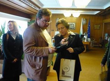 Кметът на Мароня посети смолянския си колега