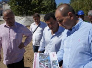 Благоустрояват централната градска част на град Златоград