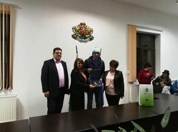 Радослав Янков с отличие за Спортист на Чепеларе за 2017-та