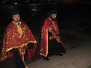 Благодатният огън пристигна в  Смолян , божествената частица донесе архимандрит Висарион 