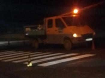 Община Смолян боядисва пешеходните пътеки в града и кварталите