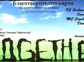 Организират благотворително парти  „Да вдигнем Мишката на крака“