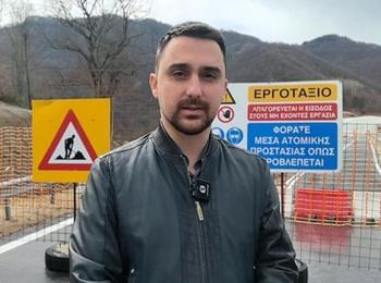 Тодор Батков-син събори загражденията на ГКПП „Рудозем–Ксанти“ с мотокар