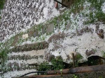 Проливни дъждове и градушки в смолянско вчера, днес също ще вали