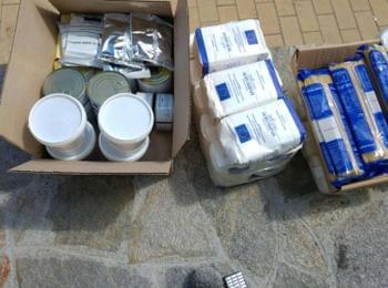 Раздават хранителни продукти на хора с трайни увреждания в община Мадан