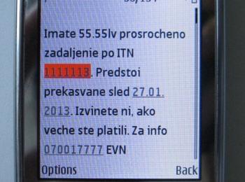 Над 97 000 клиенти на EVN са се регистрирали за SMS или имейл известяване при пропуснат срок на плащане