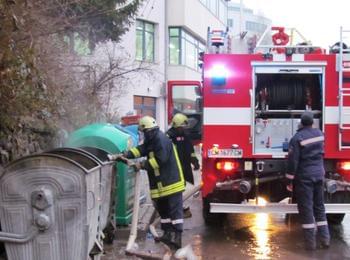 Зачестяват пожарите в кофи за смет на територията на Смолян