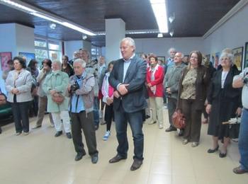 С подкрепата на кмета Мелемов, художникът Александър Петров представи изложба с 29 живописни платна