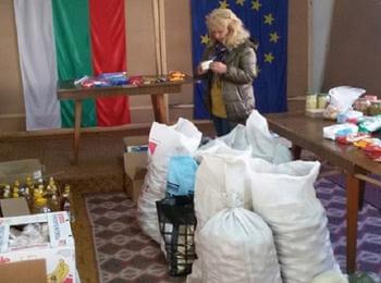 Село дарява провизии за болницата в Девин