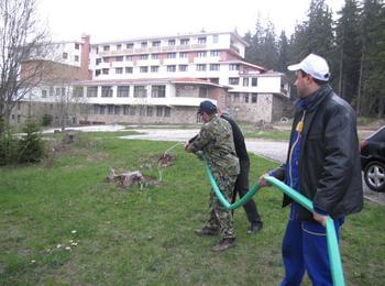 Служителите на РИОСВ – Смолян проведоха учение, за гасенето на пожари в защитени територии