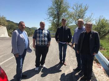 Зам.-министър Йовев инспектира новия обходен път за Тикале