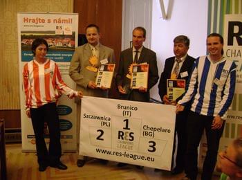 Чепеларе получи приз Европейски шампион от сезон 2011 г.