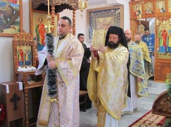  Архимандрит Висарион възглави светата Литургия за Събор на Пресвета Богородица в епархийския манастир „Св.Пантелеймон”